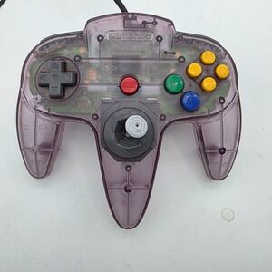 Official Atomic Purple Controller - NINTENDO 64 - N64